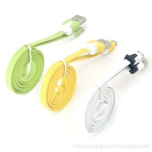 PVC Noodle Cable for Samsung/HTC/Blackberry
